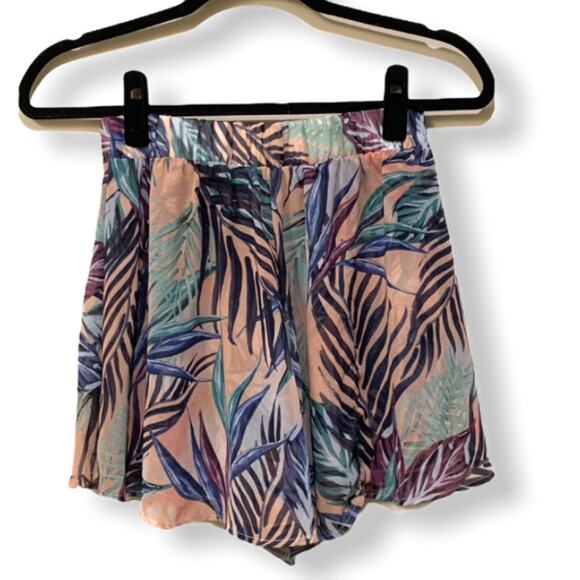 NEW Show Me Your Mumu Carlos Palm Funday Swing Shorts S - Picture 3 of 6